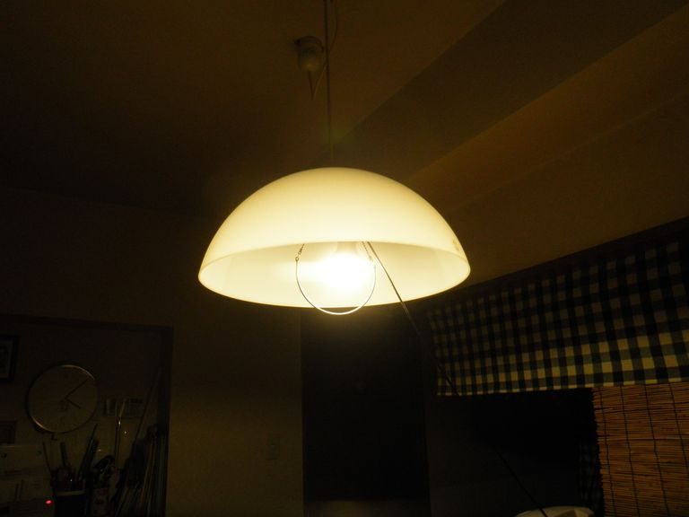 LED電球の明かり